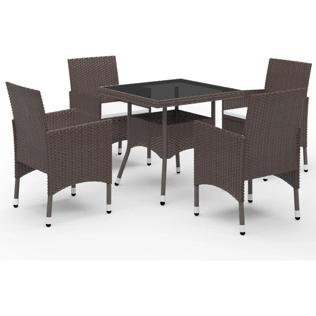 VidaXL, Gartentisch + Balkontisch, Oskari (80 cm)