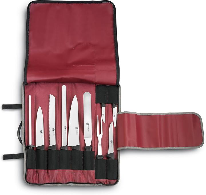 Actual product image Ausonia Kitchen knife set in roll-up bag (30 cm)