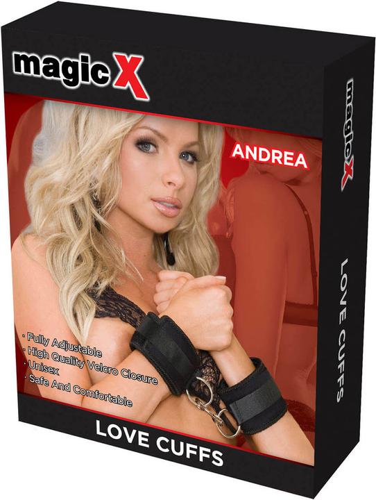 Actual product image Magic X Andrea Love Cuffs