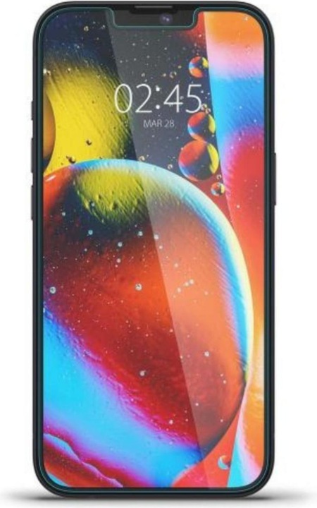 Spigen Gehärtetes Glas GLAS.tR ez Passend für Apple iPhone 13 (1 Stück, Apple iPhone 14, Apple iPhone 13, Apple iPhone 16e, Apple iPhone 13 Pro)