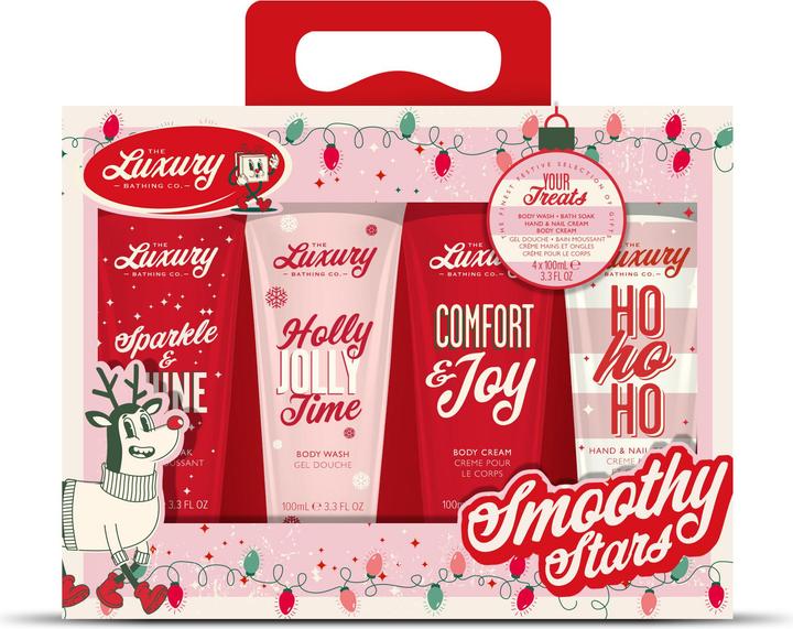 Image du produit Grace Cole Coffret de Soins Corporels Sucreries de Noël Cacao Vanille 4 Pièces (Set soin du corps)