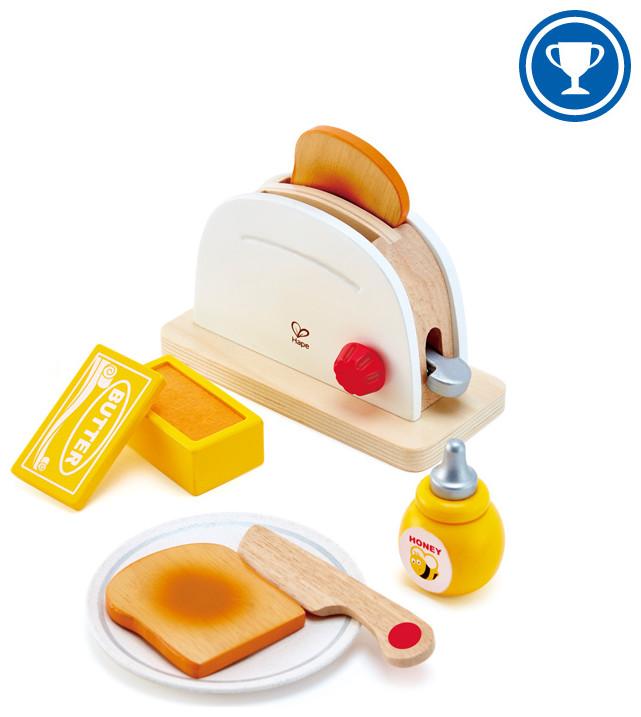 Actual product image Hape Pop-up toaster set