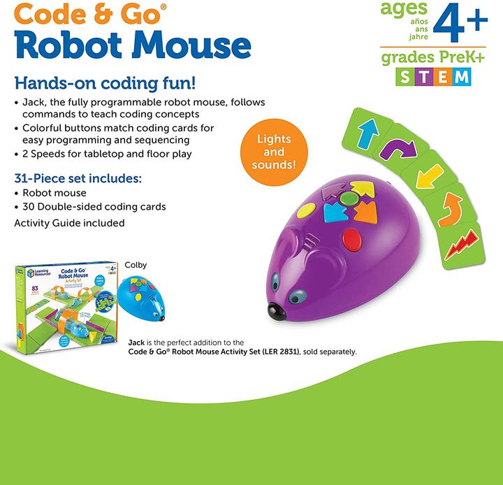 Produktbild Learning Resources Jack Robotermaus