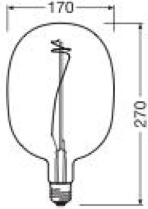 Produktbild Osram Vintage 1906 (E27, 4.50 W, 220 lm, 1 x, G)