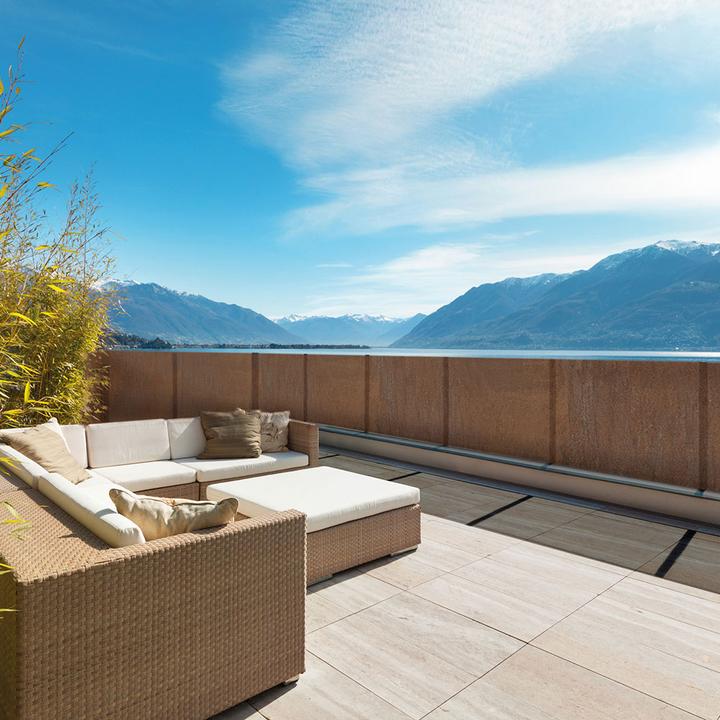 Actual product image Tenax Soleado Corten privacy screen (500 cm)