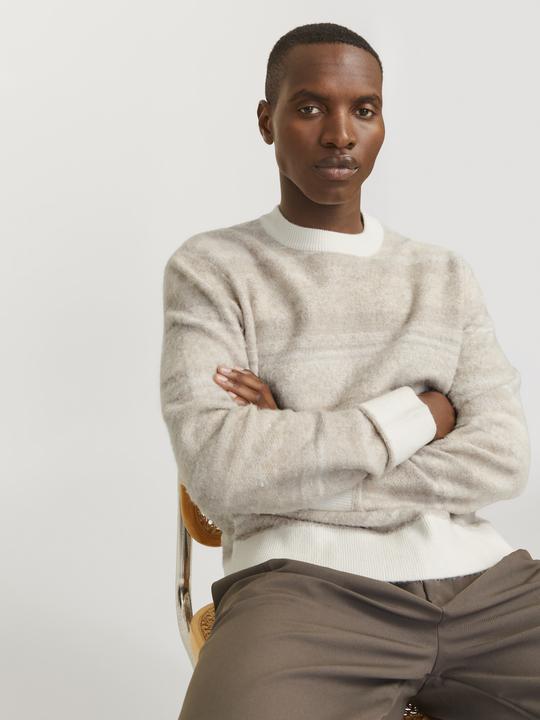 Produktbild Jack & Jones All Over Print Strickpullover Strickpullover (L)