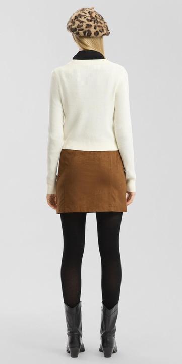 Produktbild s.Oliver Strickjacke Verkürzte Strickjacke mit Rippstruktur (M)