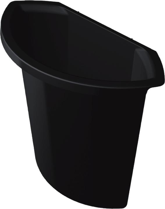 Actual product image Helit Waste insert fH61061/62 black. (6 l)