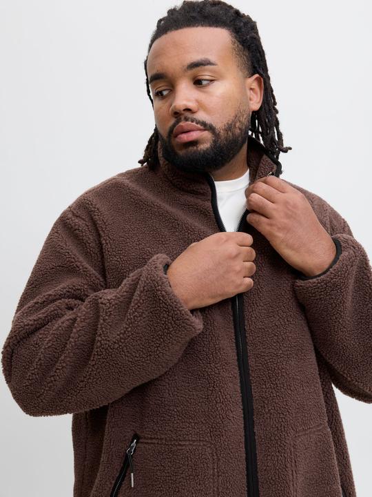 Actual product image Jack & Jones Plus Size Teddyfell Jacke Teddyfell Jacke (4XL)