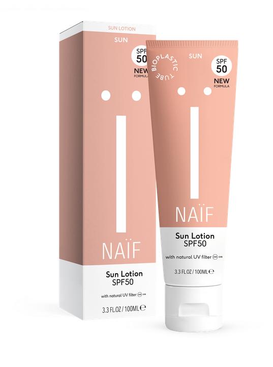 Produktbild Naïf Sonnencreme (Sonnencreme, SPF 50, 100 ml, 1 g)
