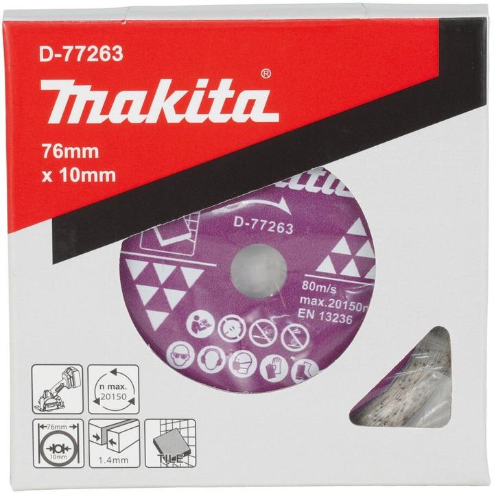 Actual product image Makita Diamond disc