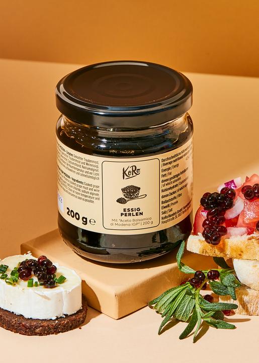 Produktbild KoRo Perlen mit Balsamicoessig aus Modena