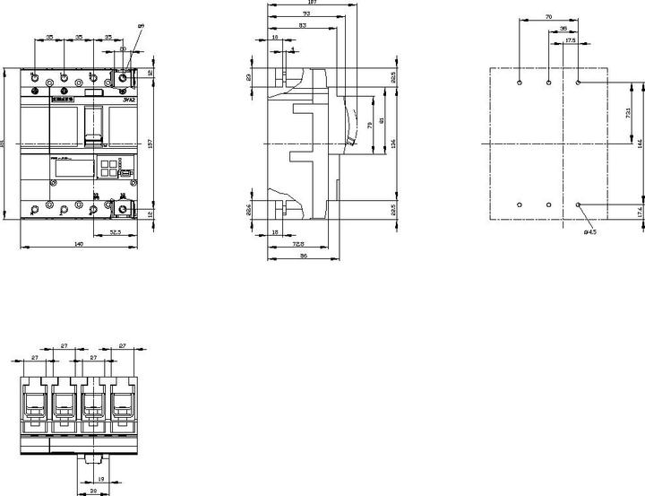 Produktbild Siemens SIEM Leistungsschalter