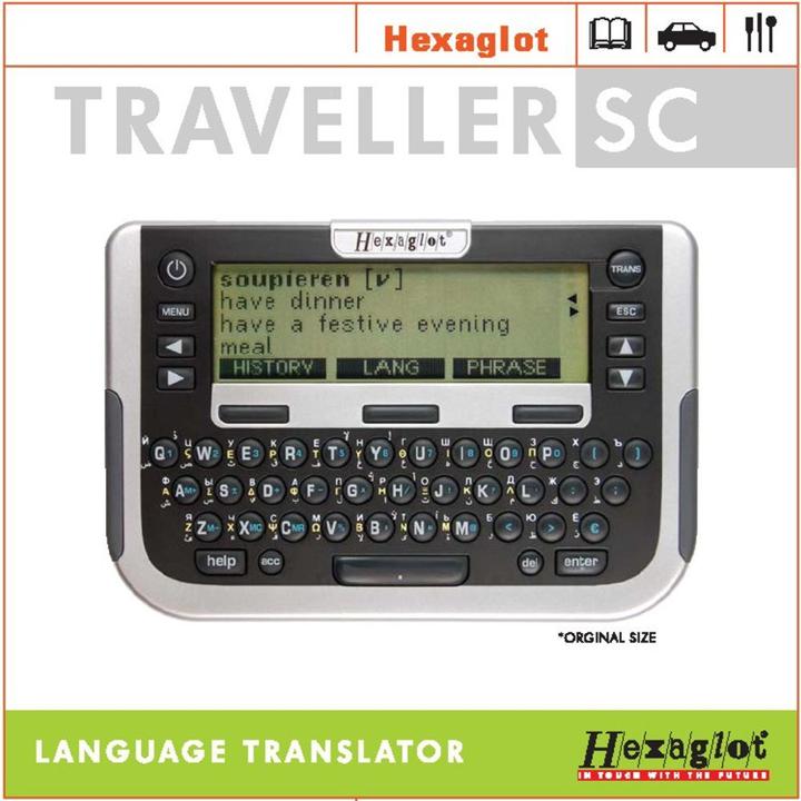 Actual product image Hexaglot HE-1117 Traveller SC East (Batteries)