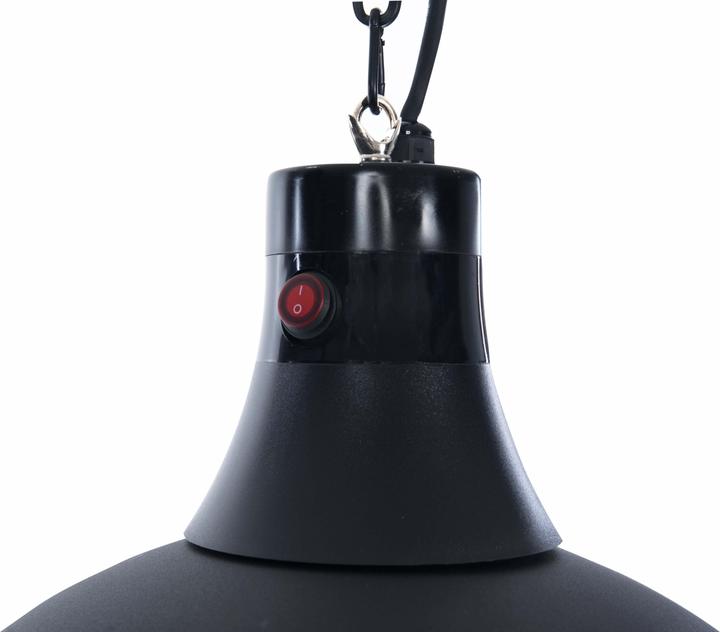 Actual product image Sunred Heater IND-2100H, Indus II Bright Hanging Infrared, 2100 W, Juodas (2100 W)