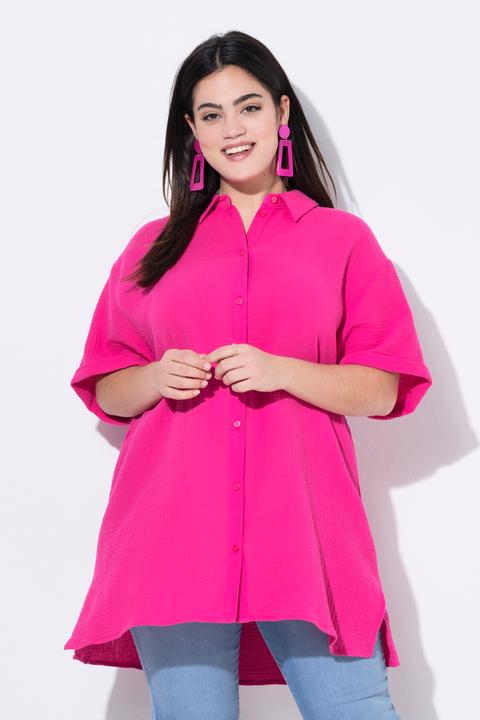 Actual product image Angel of Style Bluse, oversized, Musselin, Auge auf dem Rücken (48)
