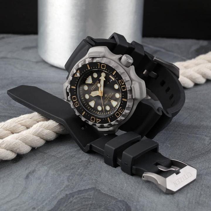 Actual product image Citizen BN0220-16E Eco-Drive Promaster Titanium 47mm 20ATM (Diving watch, 47 mm)