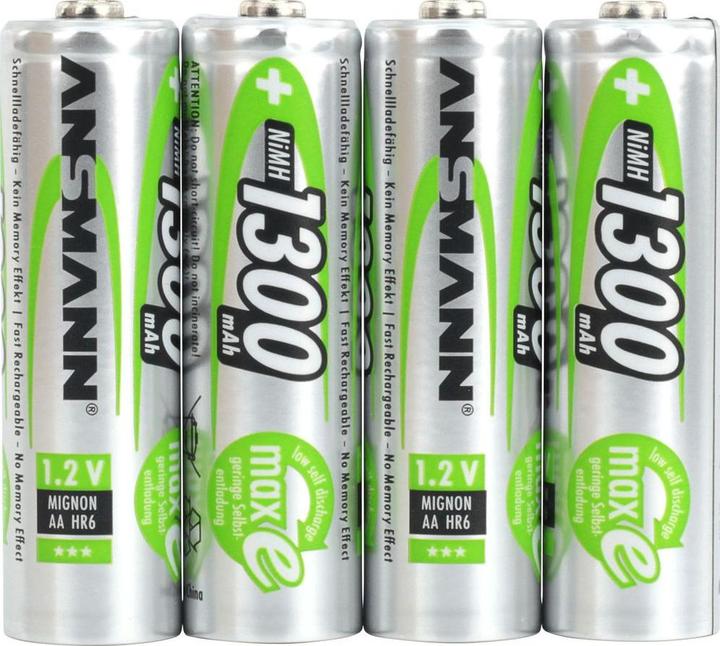Produktbild Ansmann Typ 1100 (4 Stk., AAA, 1050 mAh)
