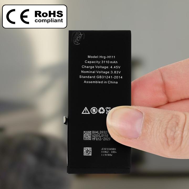 Actual product image Avizar iPhone HRG-H111 3110 mAh battery