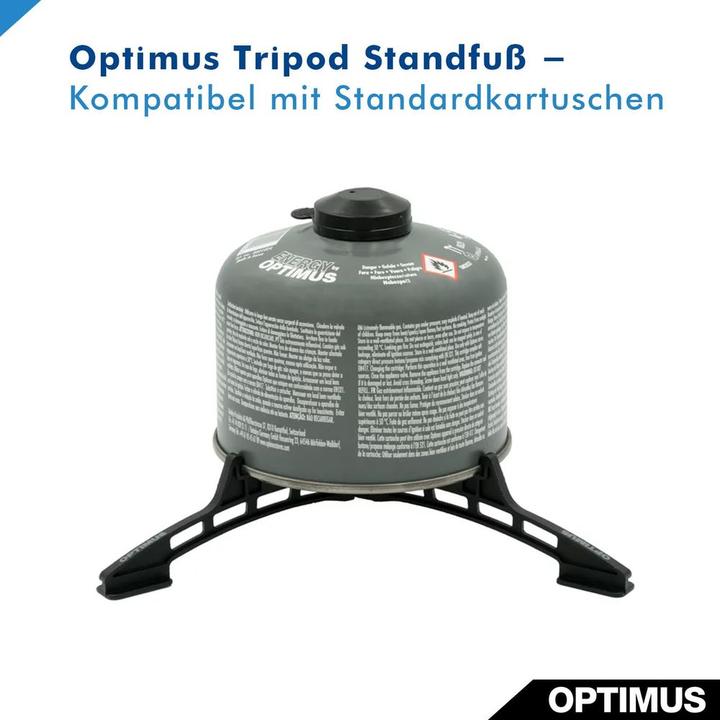 Actual product image Optimus Stand for gas cartridges