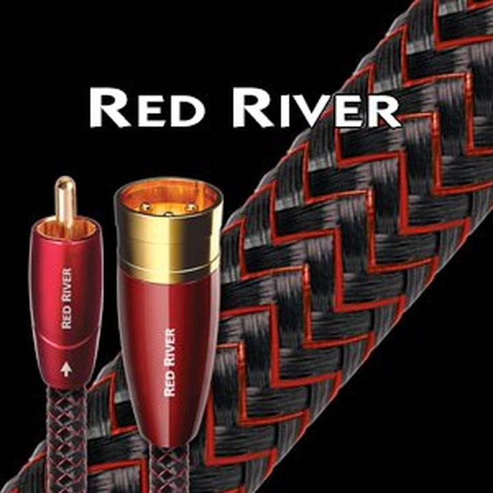 Actual product image Audioquest Red River RCA Audio Cable - 1m (per pair) (1 m)