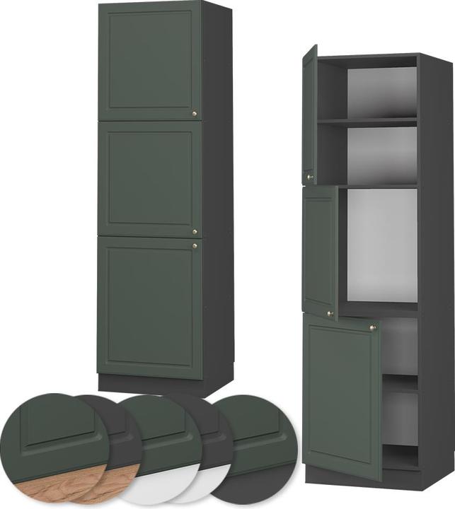 Produktbild Vicco Herdumbauschrank Fame-Line (60 x 58 x 206.80 cm)