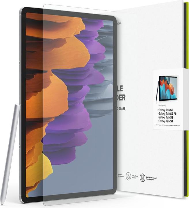 Ringke Galaxy Tab S7 Screen Protector Invisible Defender Tempered Glass Transparent (Samsung Galaxy Tab S7)