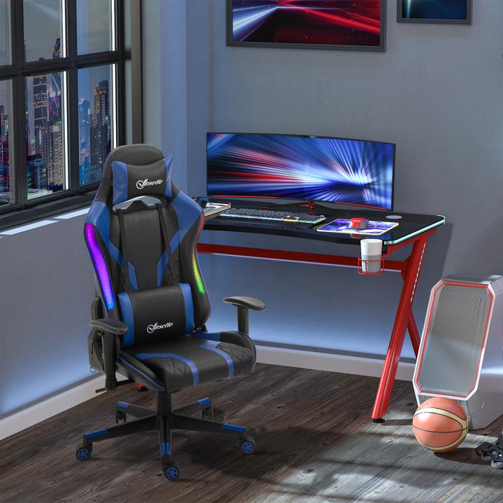 Produktbild Vinsetto Gaming Stuhl mit LED-Beleuchtung