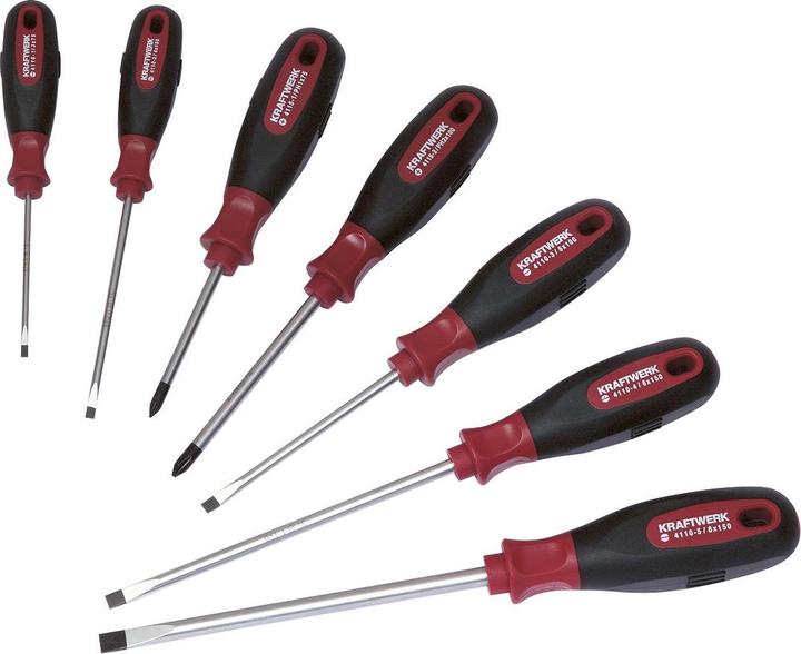 Produktbild Kraftwerk 7-t ergokraft Schraubendrehersatz -/PH