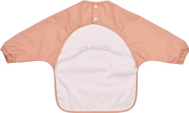 Actual product image Liewood Merle Printed Cape Bib - Cat Tuscany Rose