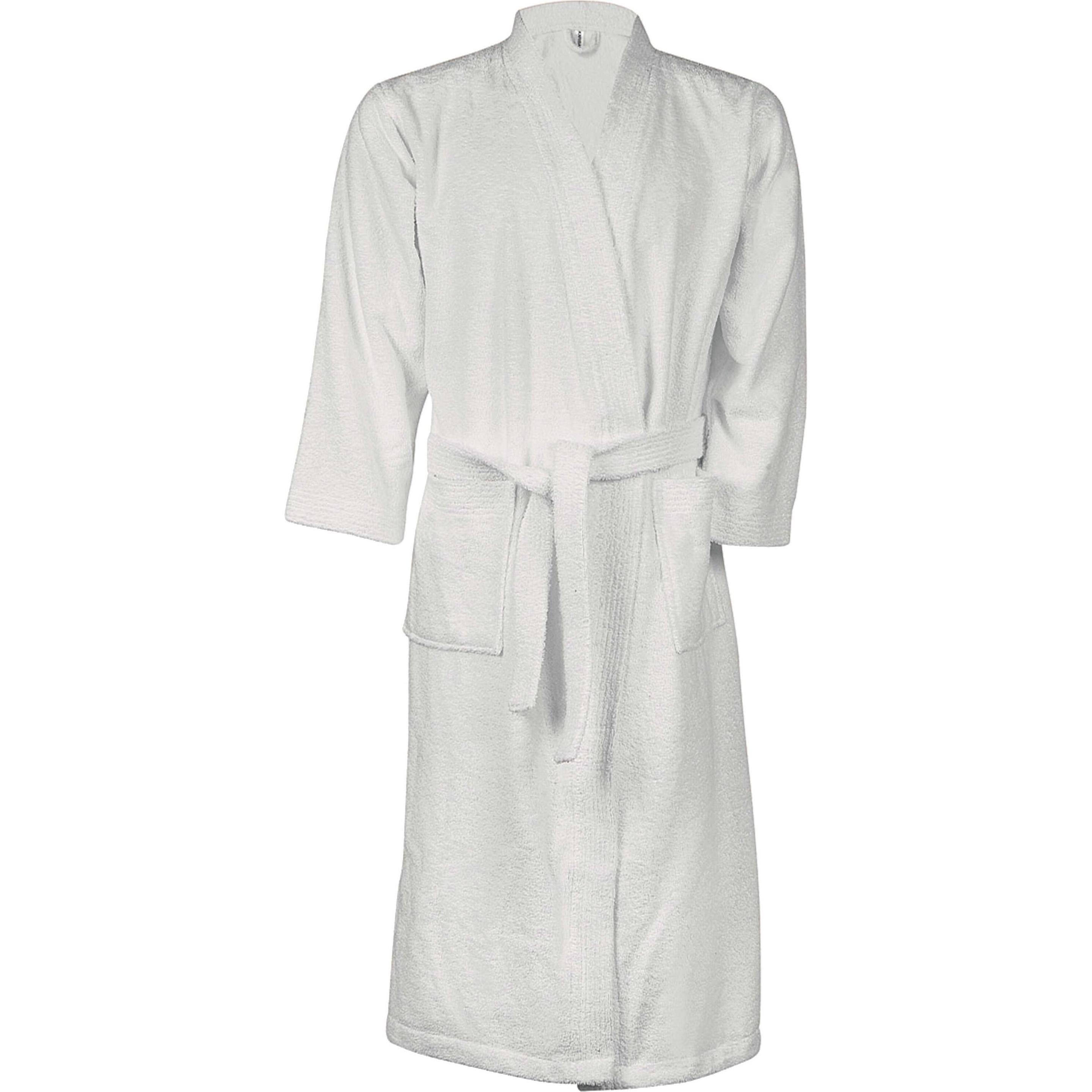 Kariban, Bademantel, Kariaban Kimono Bademantel Weiss (L)