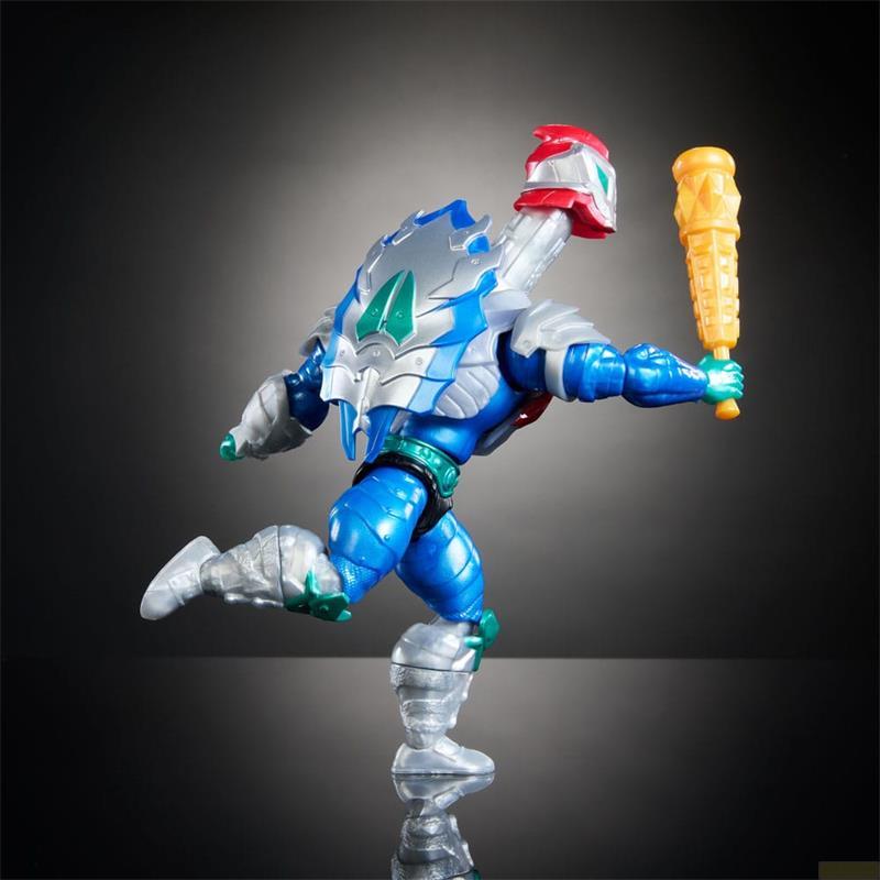 Thumbnail - Mattel MOTU x TMNT: Turtles of Grayskull Actionfigur Mekaneck 14 cm