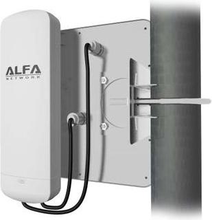 Produktbild Alfa Network APA-L2414M - 2.4 GHz 2x2 MIMO Panel-Antenne, 14 dBi
