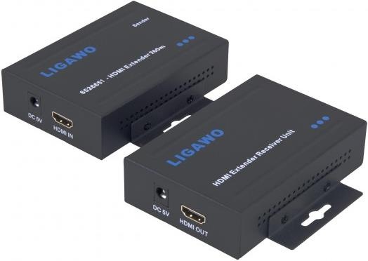 Produktbild Ligawo HDMI Extender über Cat7 bis 200m (CAT Extender)