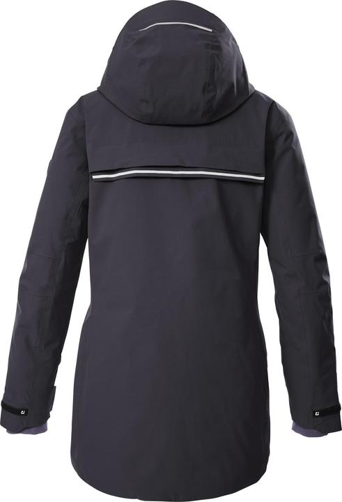 Actual product image Killtec Women's Functional Hooded Parka with Adjustable Cuffs and Reflective Elements (42)