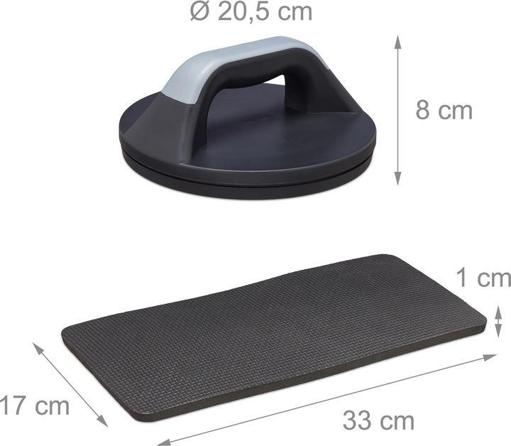 Actual product image Relaxdays Push-up handles