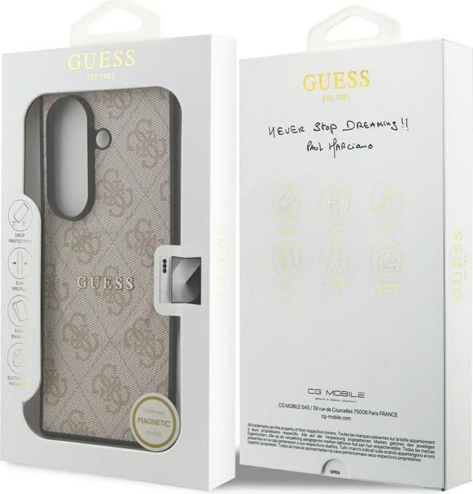 Image du produit Guess - Hardcase 4G Big Logo (GUHCZFD74GMGGR) - Samsung Galaxy Z Fold7 - Black (Samsung Galaxy Z Fold7)