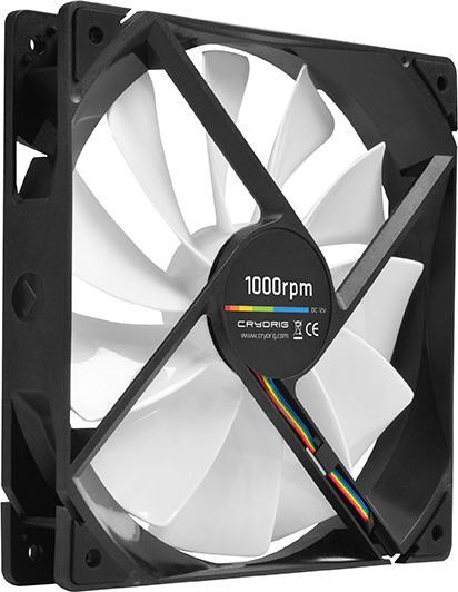 Produktbild Cryorig QF140 Silent - 140mm, PWM, 200-1000U/min (140 mm, 1 x)