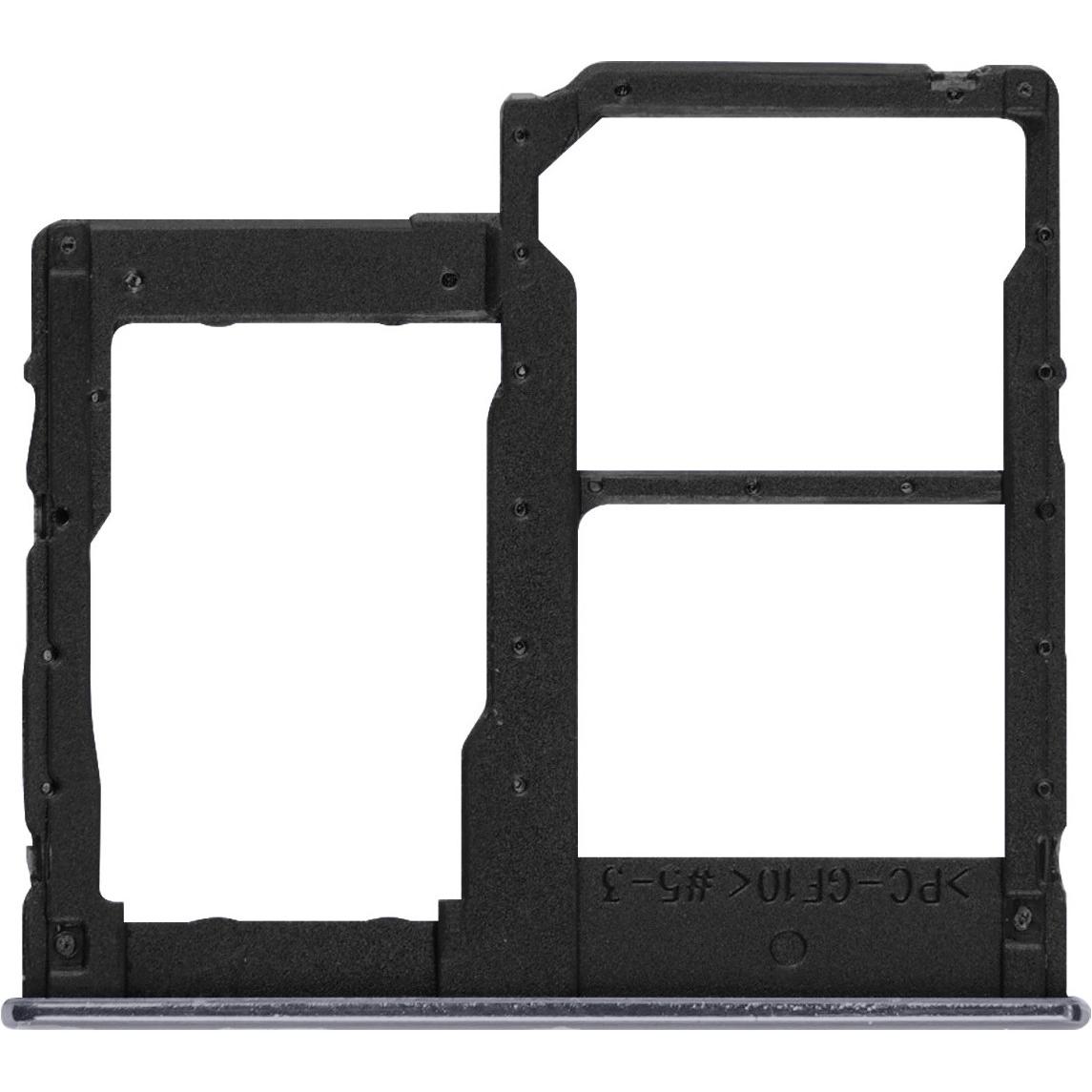Thumbnail - Clappio Ersatz Sim-Halter Samsung A40 (SIM-Halterung, Galaxy A40), Mobilgerät Ersatzteile, Schwarz