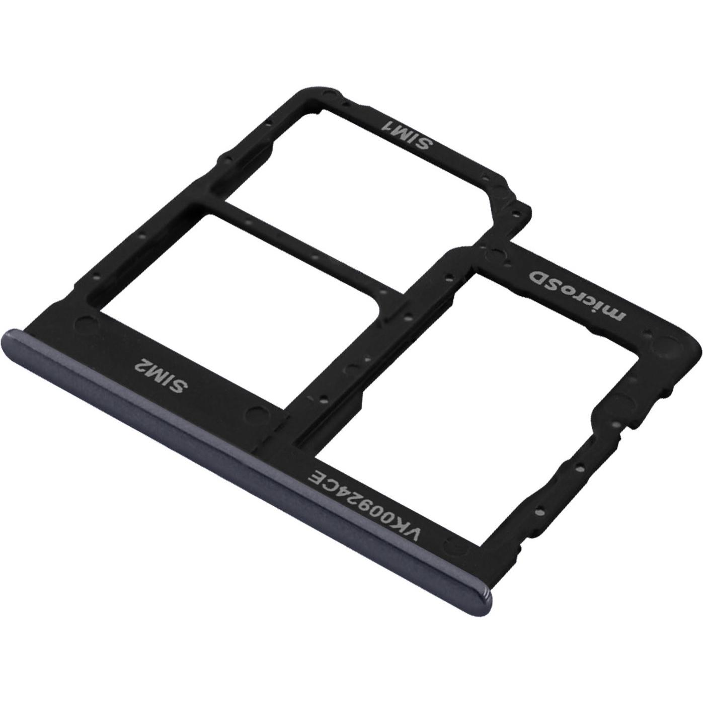 Thumbnail - Clappio Ersatz Sim-Halter Samsung A40 (SIM-Halterung, Galaxy A40), Mobilgerät Ersatzteile, Schwarz