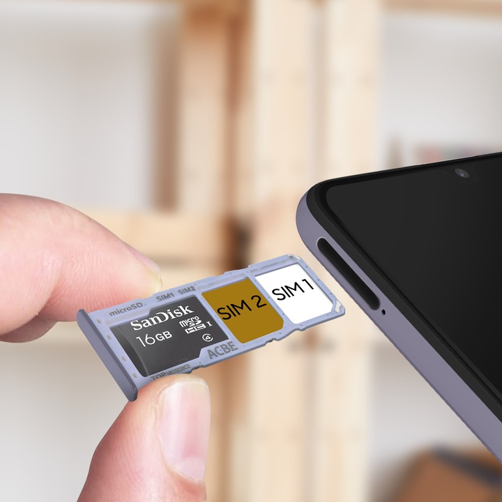 Produktbild Clappio Ersatz Sim-Halter Samsung A32 (SIM-Halterung, Galaxy A32)