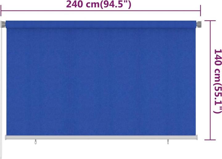Produktbild vidaXL Linos (240 x 140 cm)