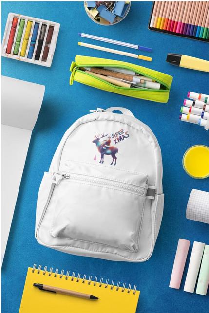 Produktbild Bügelbilder Schul & Freizeitsrucksack-Set super xmas (15 l)
