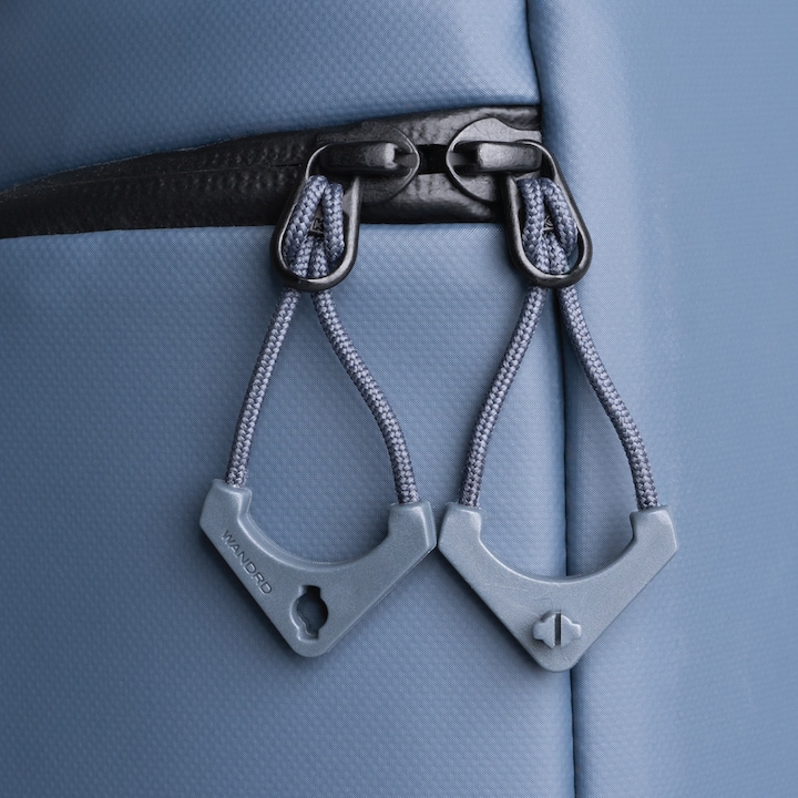Produktbild Wandrd WORRYLESS Zipper Puller Aegean Blue