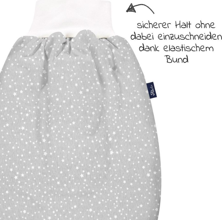 Produktbild Alvi Strampelsäcke Strampelsack Schlupf-Mäxchen Jersey Thermo - Sternenhimmel