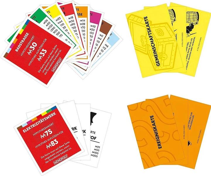 Actual product image Hasbro Gaming Monopoly Classic Refresh (German, 2 - 6 Players)