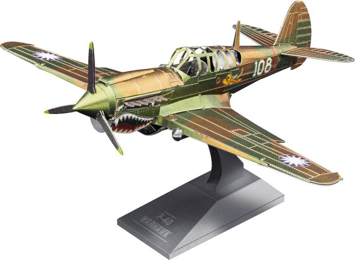 Actual product image Metal Earth P-40 Warhawk