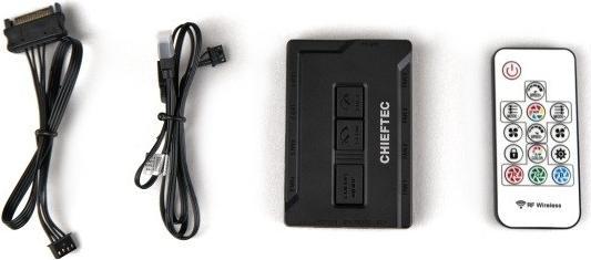 Image du produit Chieftec CASE MIDITOWER ATX W/O PSU/SCORPIO4 GL-04B-UC-OP (ATX, Mini-ITX, mATX)