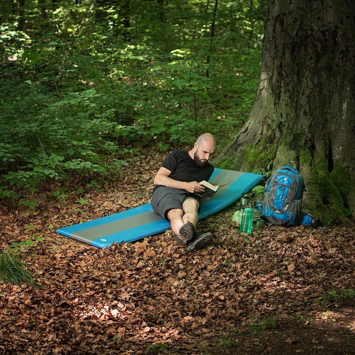 Produktbild Nils Nc4340 Blau-Grau Selbstaufblasende Matte