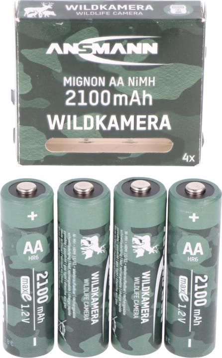 Actual product image Ansmann 1322-0026 Mignon (AA) rechargeable NiMH 2100 mAh 1.2 V 4 pcs. (4 pcs., AA, 2100 mAh)